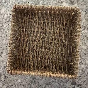 New Wicker Cocktail Napkin Holder